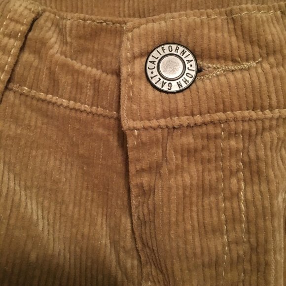 John Galt tan corduroy skirt - Picture 3 of 3